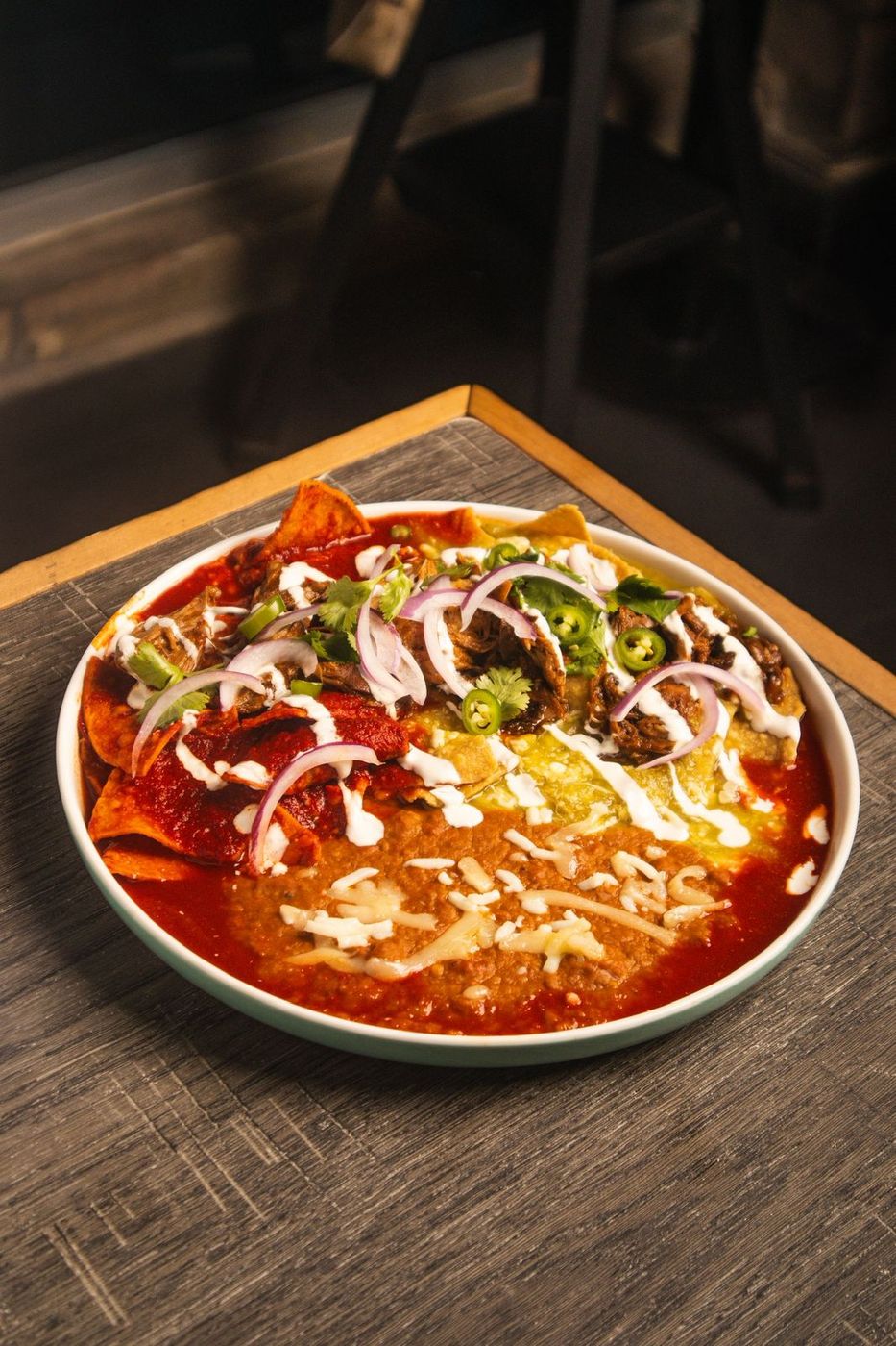 Chilaquiles at Santo Olivo